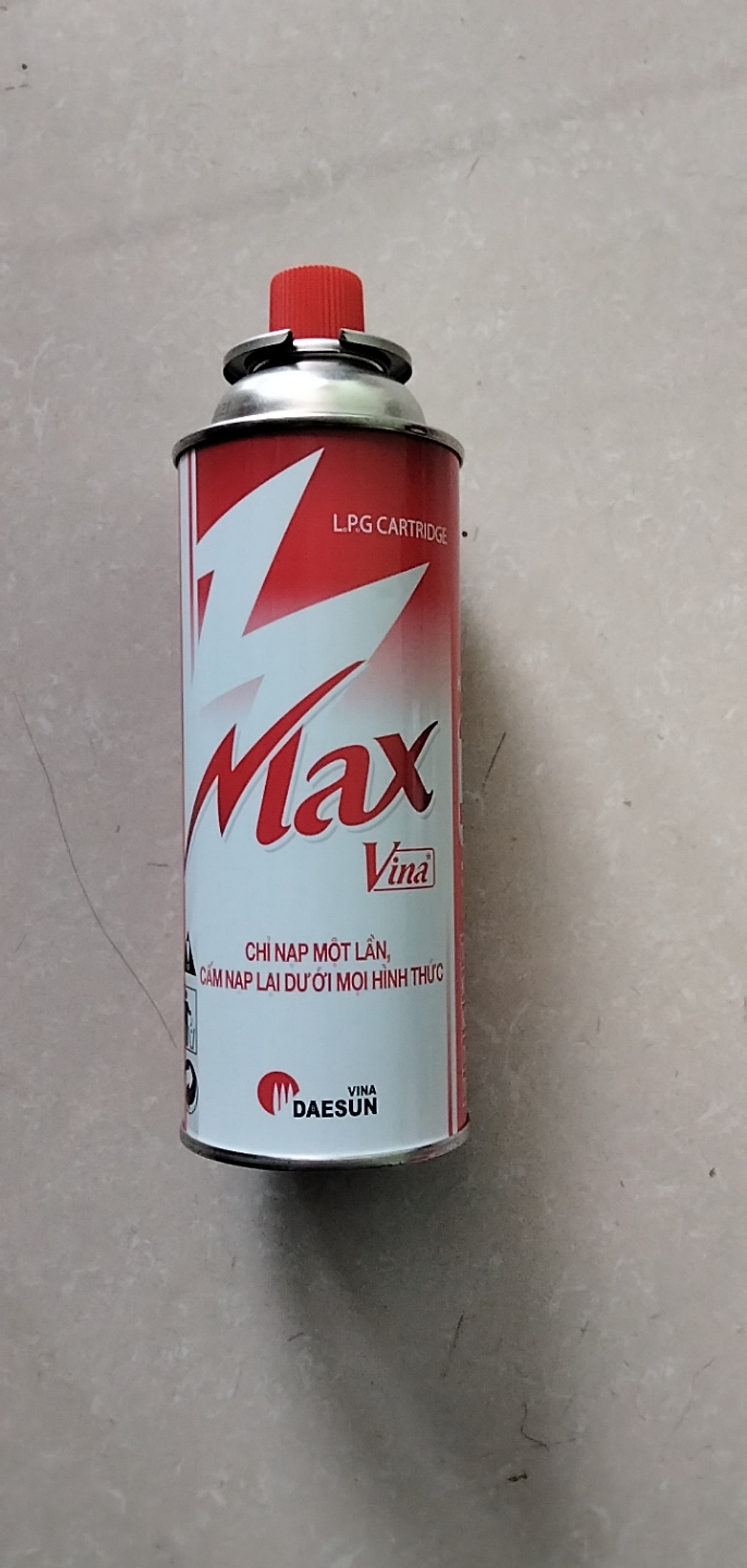 lon gas chuyên dụng vina max 