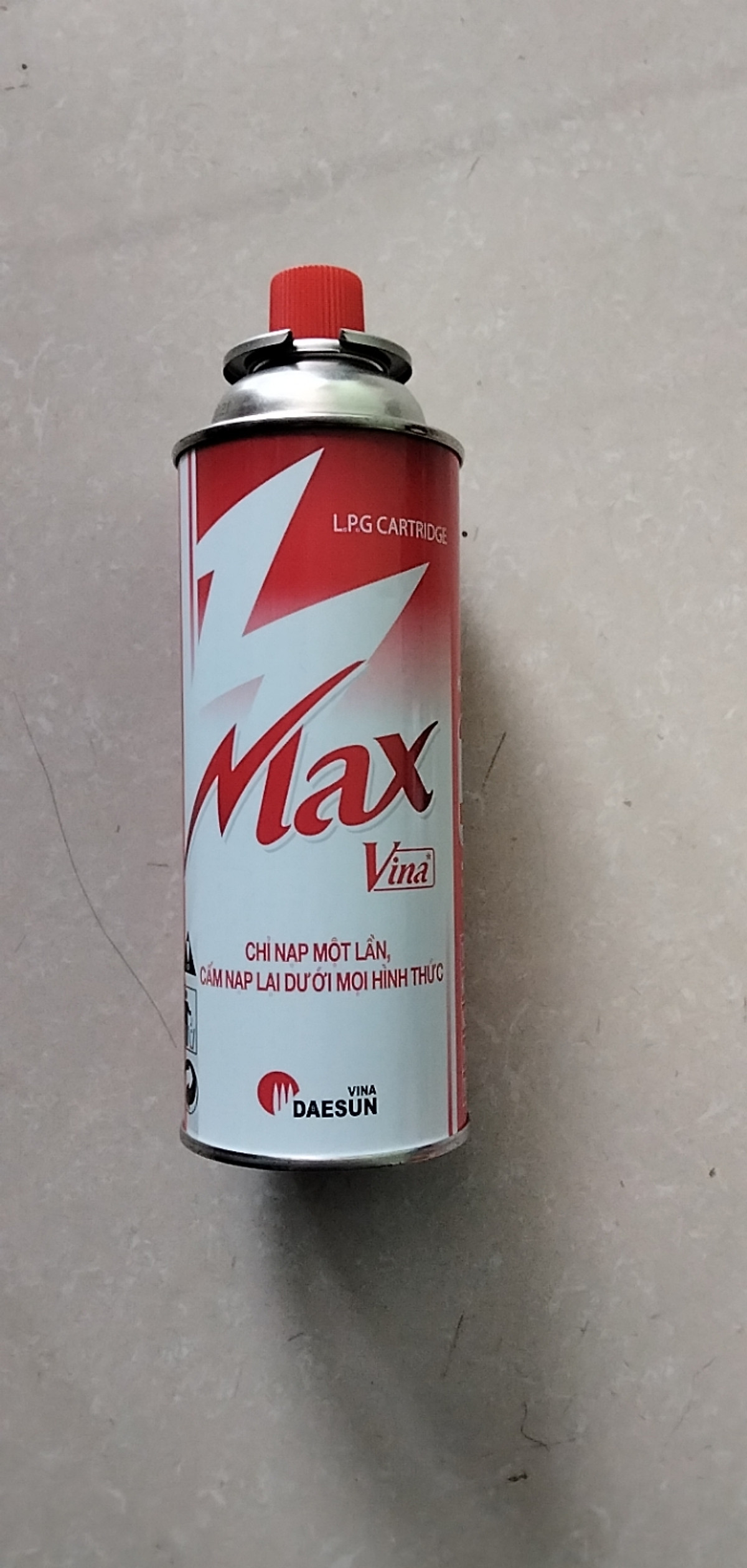 lon gas chuyên dụng vina max