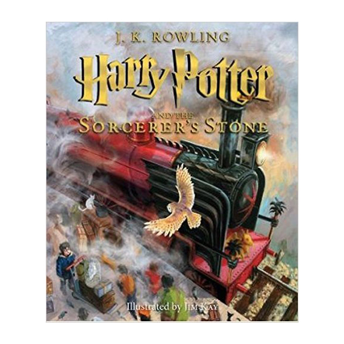 Harry Potter Part 1: Harry Potter And The Sorcerer's Stone (Illustrated Edition) (English Book)