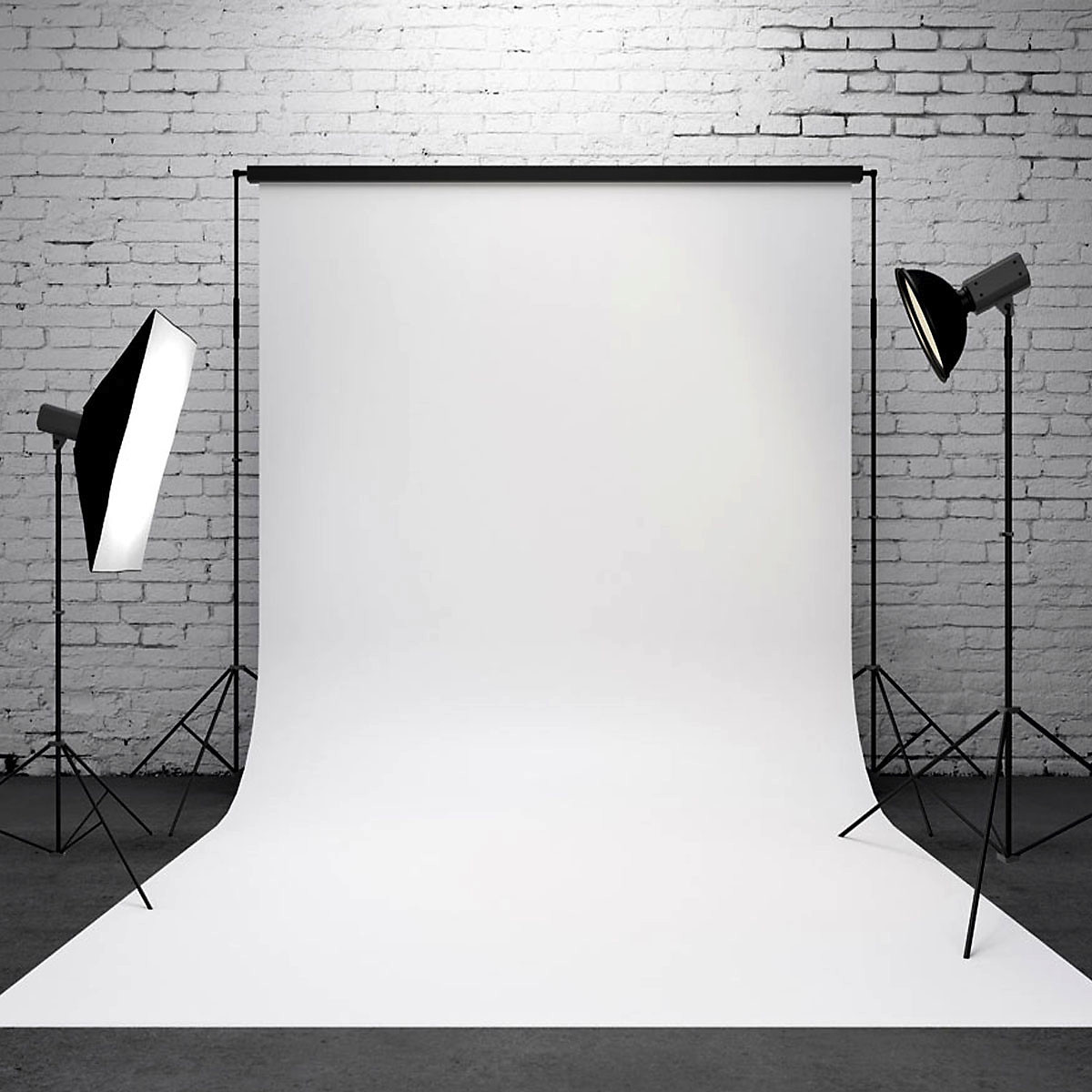 Vải nền studio màu trắng sẽ giúp tăng sự chuyên nghiệp và tinh tế cho bức ảnh của bạn. Vải này sẽ tạo ra độ sáng hoàn hảo và kết hợp tuyệt vời với mọi chủ đề. Đồng thời, vải còn có thể dễ dàng tháo rời và sử dụng nhiều lần, giúp tiết kiệm chi phí đáng kể.