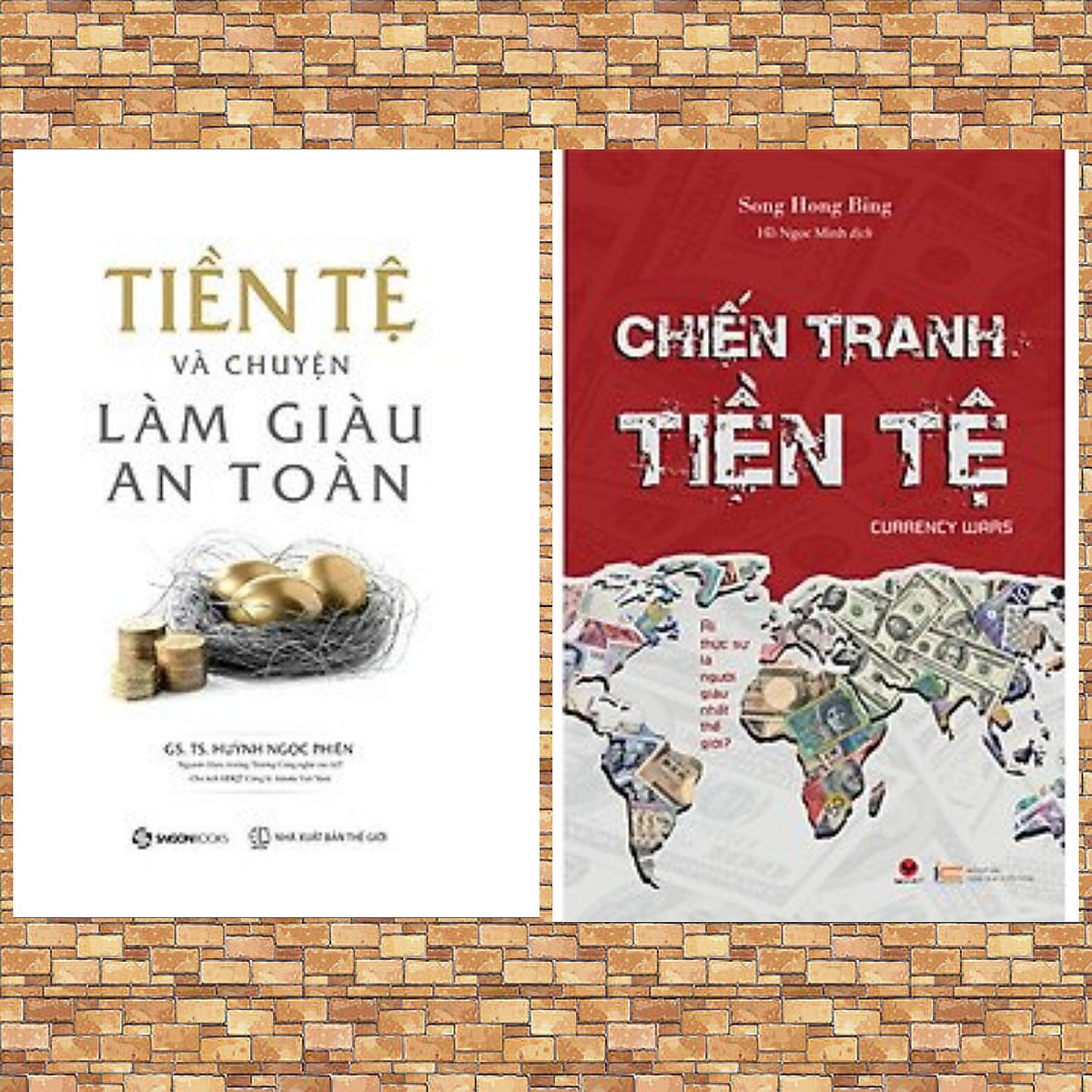 Combo tài chính tiền tệ: Tiền Tệ Và Chuyện Làm Giàu An Toàn + Chiến Tranh Tiền Tệ - Ai Thực Sự Là Người Giàu Nhất Thế Giới