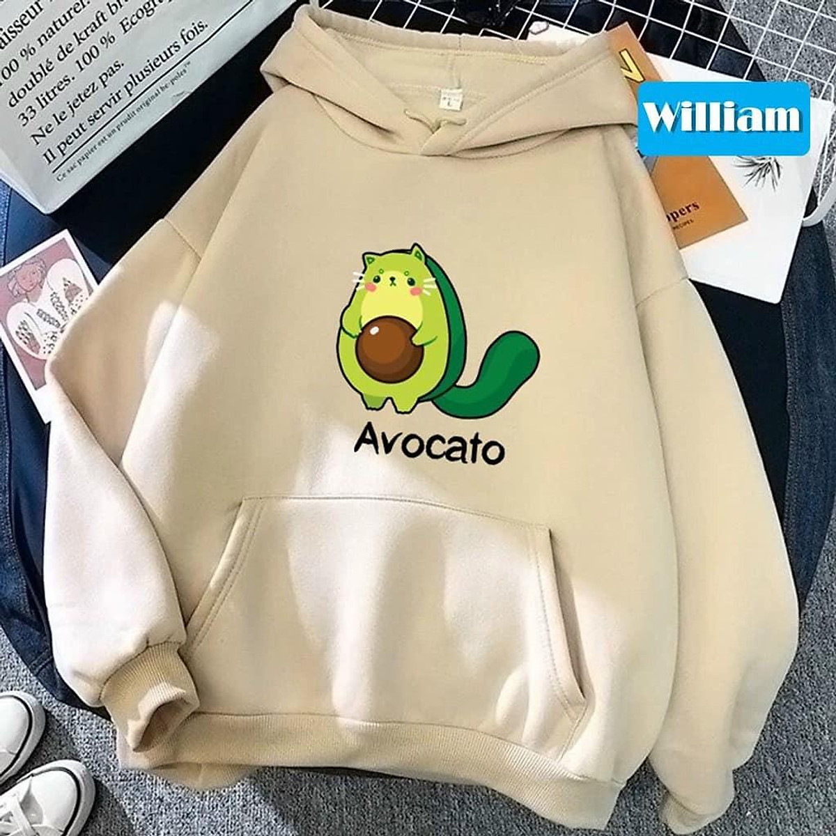 Áo hoodie nỉ cotton mềm mịn không xù lông unisex giá cực rẻ