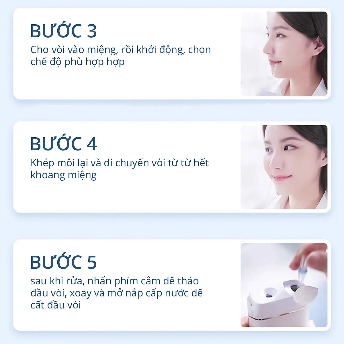 Tăm nước Kachi MK357 nhỏ gọn dễ dàng bỏ trong túi xách - Hàng chính hãng