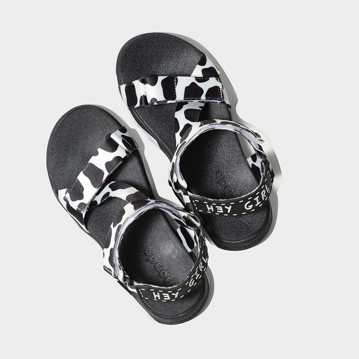 Giày Shondo Girly đen quai bò sữa GIM1011 Bộ sưu tập mới 2021