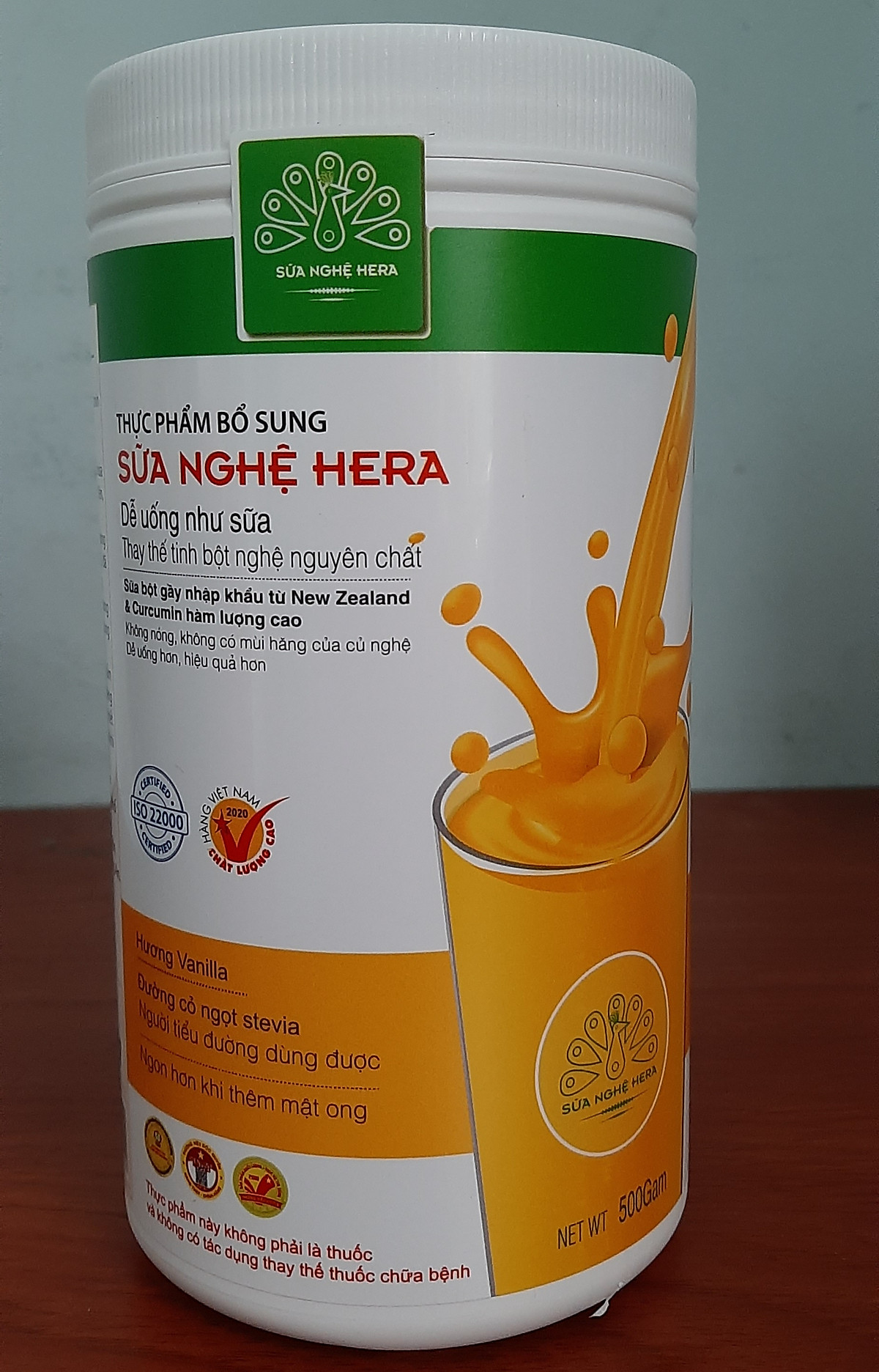 SỮA NGHỆ HERA HỘP 500GR THAY THẾ TINH BỘT NGHỆ
