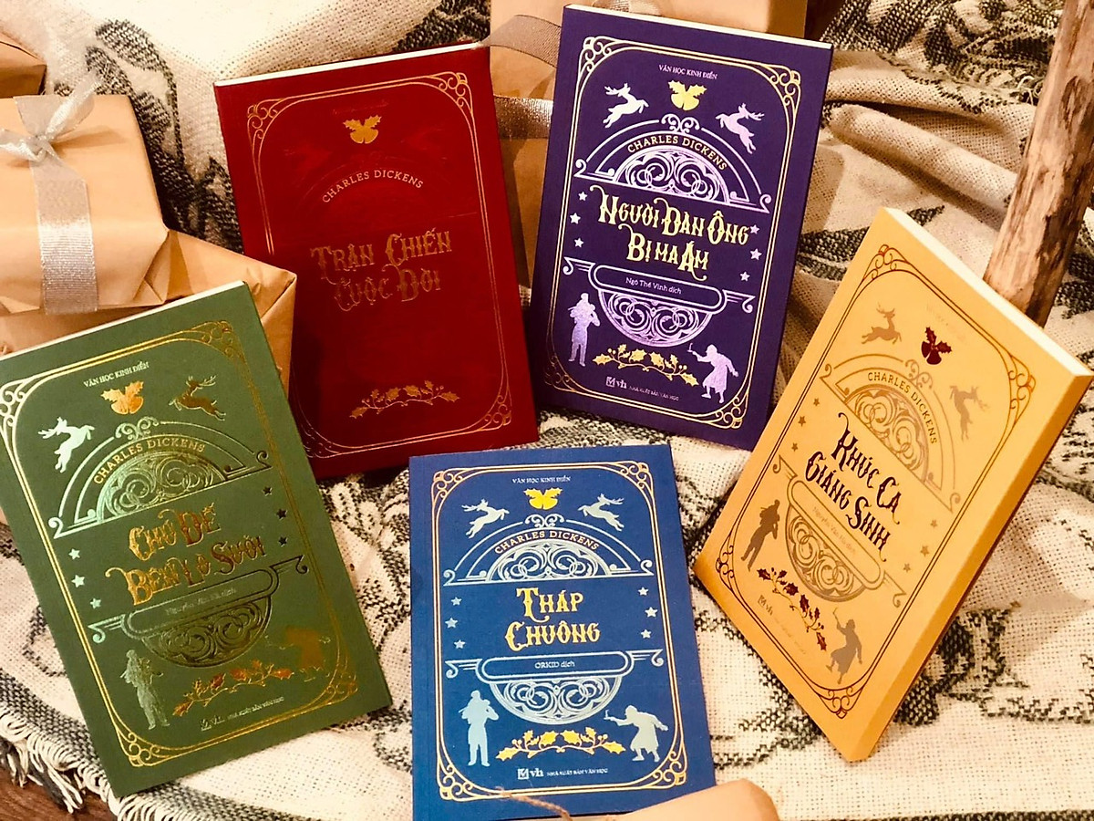 NHỮNG CÂU CHUYỆN GIÁNG SINH - CHARLES DICKENS - BOXSET hộp 5 tác phẩm