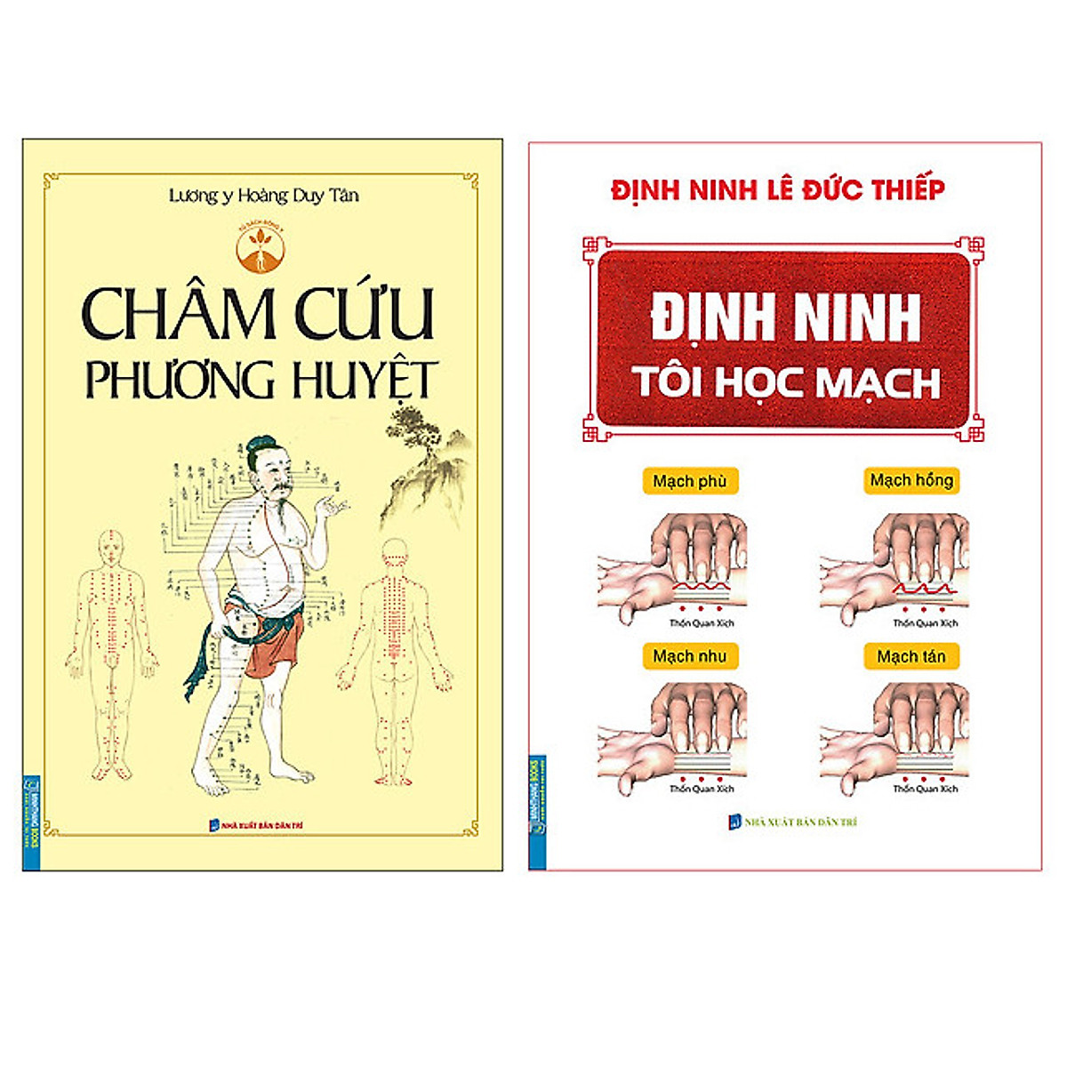 Combo Châm Cứu Phương Huyệt (Bìa Mềm)+ Định Ninh Tôi Học Mạch