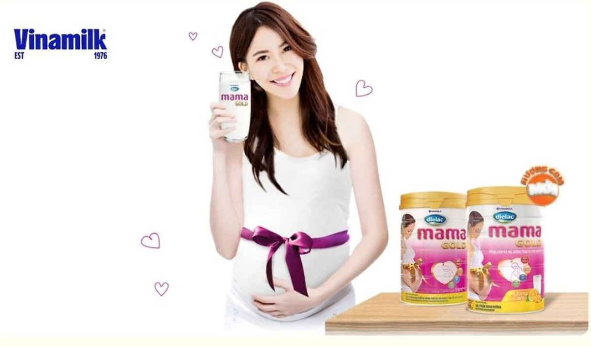Sữa bột Vinamilk Dielac MaMa Gold hương Vani lon 900g