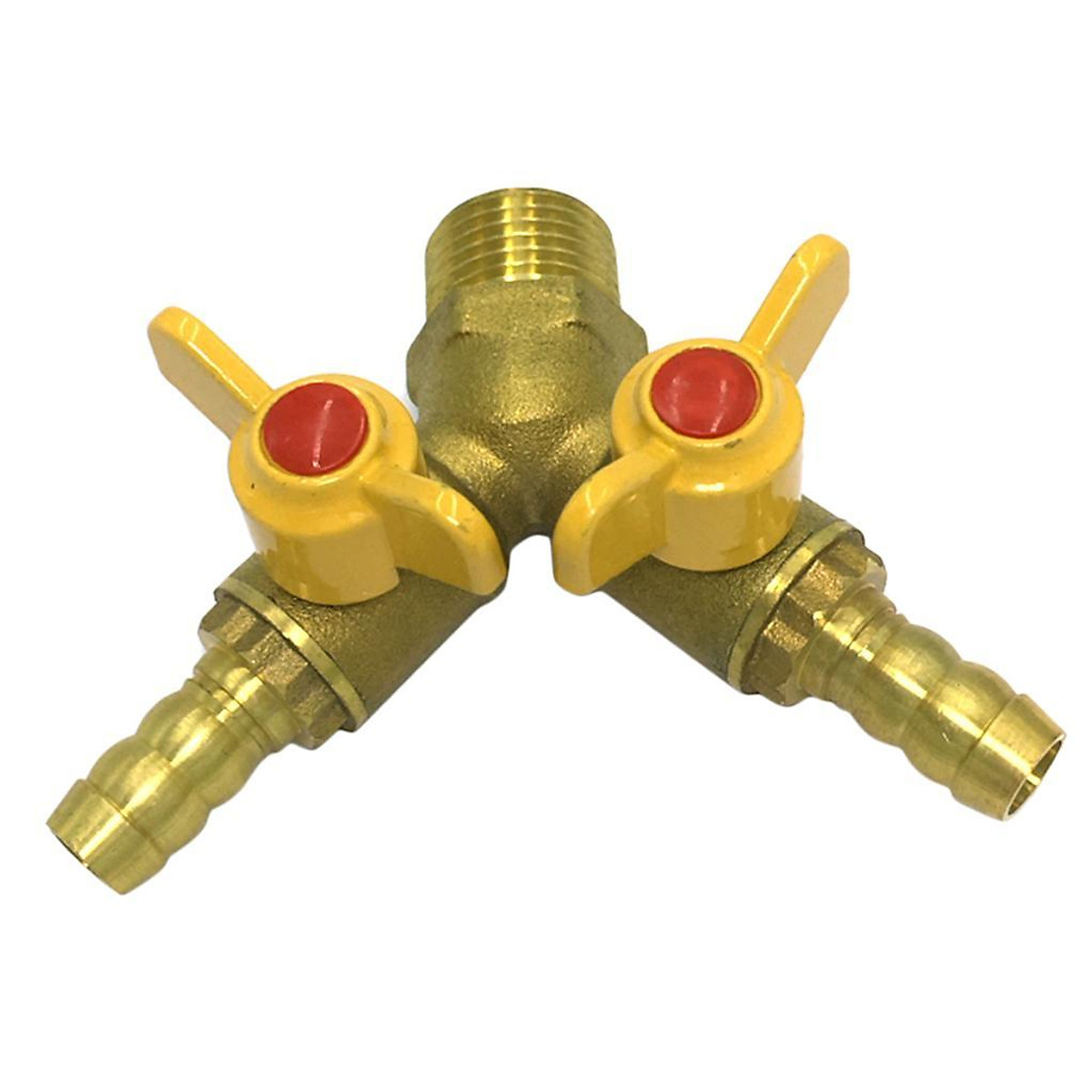 Double Plugin Valve Brass Air Hose Industrial Interchange Quick