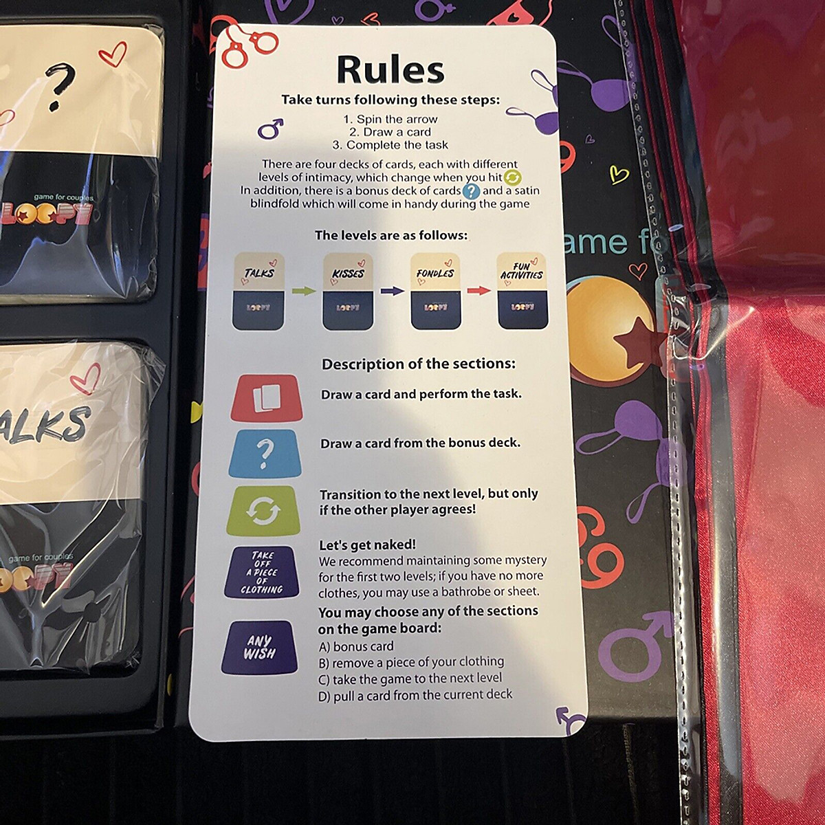 Bộ Thẻ Bài Trò Chơi Loopy Board Game Dành Cho Các Cặp Đôi Boardgame