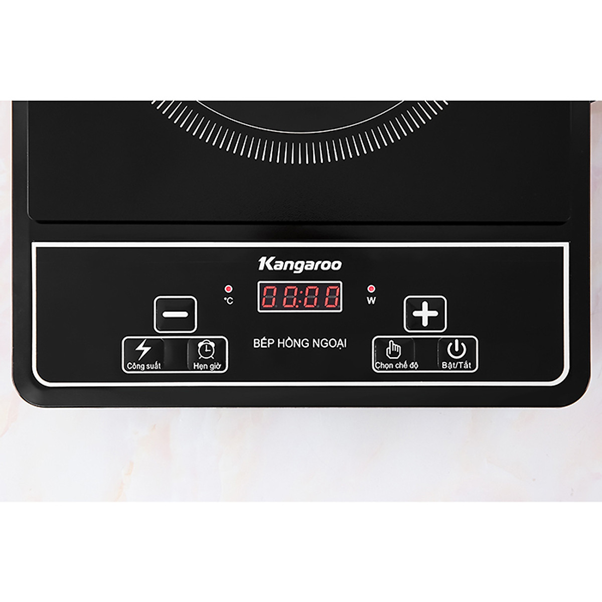 Bếp Hồng Ngoại Đơn Kangaroo KG20IFP1 (2000W) - Hàng Chính Hãng