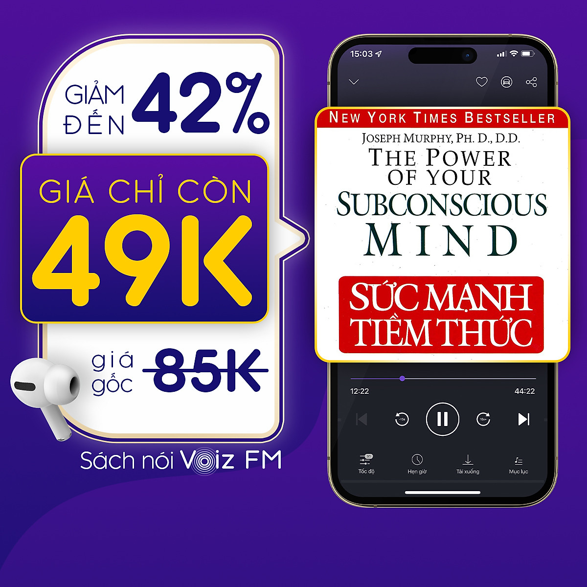 [Sức Mạnh Tiềm Thức] Voiz FM Voucher nghe Sách Nói Dịch vụ khác