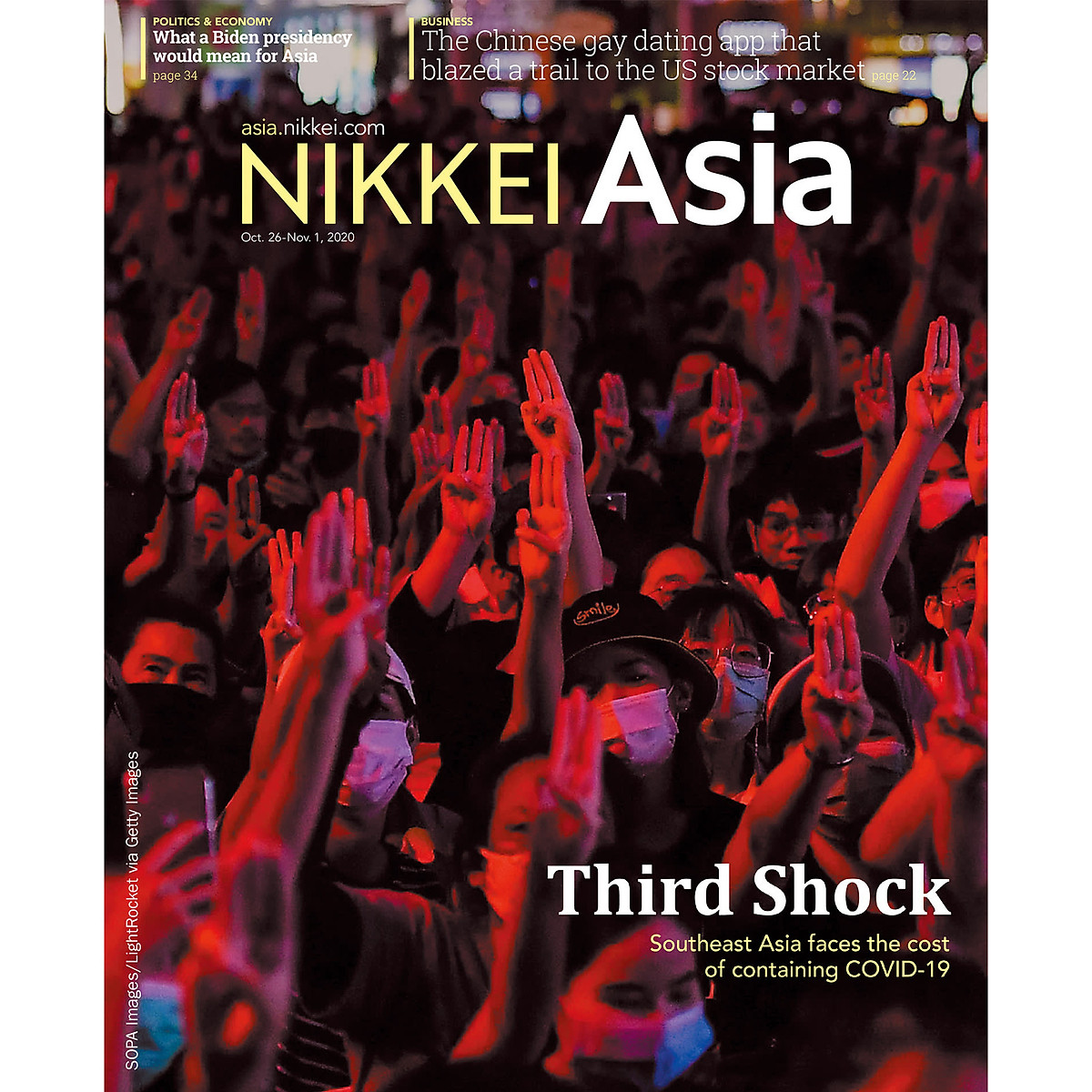 Nikkei Asian Review: Nikkei Asia - THIRD SHOCK - 42.20, tạp chí kinh tế nước ngoài, nhập khẩu từ Singapore