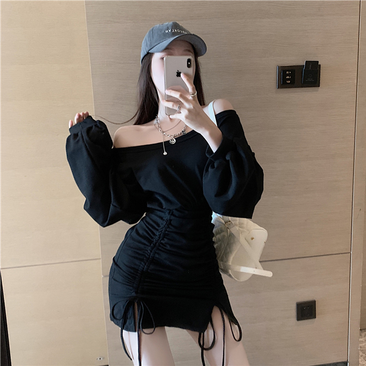 Váy Body Rút Dây 2 Bên Tay Dài giá rẻ Tháng 72023BigGo Việt Nam