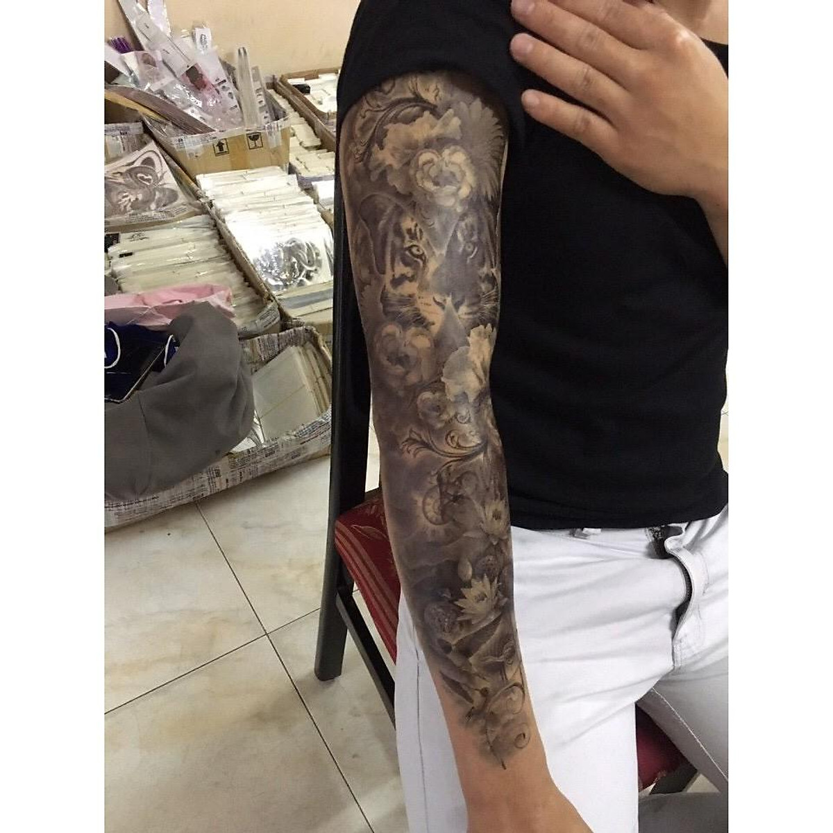 Hình xăm dán hình màu từ 1021cm henna tattoo hình xăm chống nước tattoo 3d  xăm tạm thời hình dán sticker  MixASale