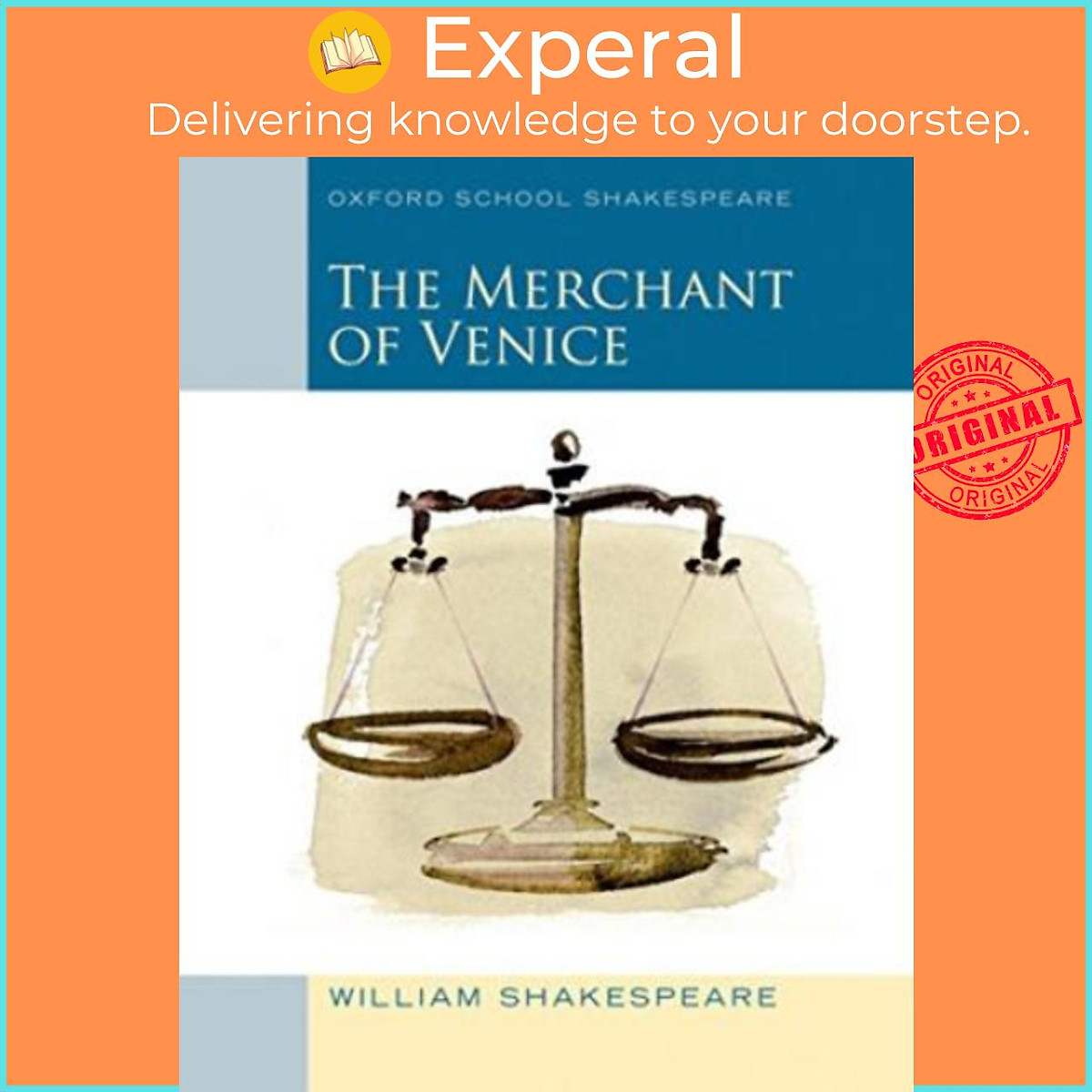 Sách - Oxford School Shakespeare: Merchant of Venice by William Shakespeare (UK edition, paperback)