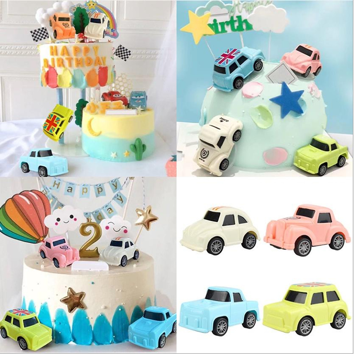 Tuyển chọn 25 mẫu bánh sinh nhật ô tô tuyệt đẹp dành cho bé trai