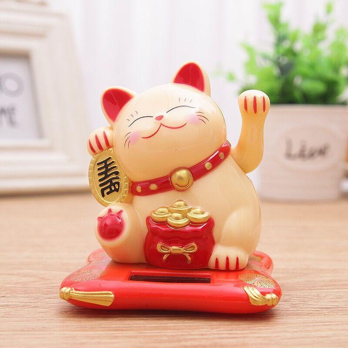 Mèo Thần Tài Vẫy Tay Pin Năng Lượng Mặt Trời NO.MLY23001 - SẢN PHẨM TREND