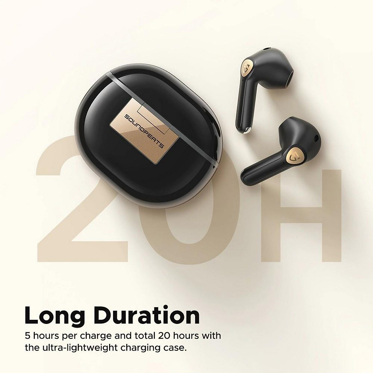 Tai Nghe Bluetooth Soundpeats Air 3 Deluxe HS ️ Game Mode 60ms ️ Hi Res Audio LDAC ️ Hỗ trợ app - Hàng Nhập khẩu chính hãng