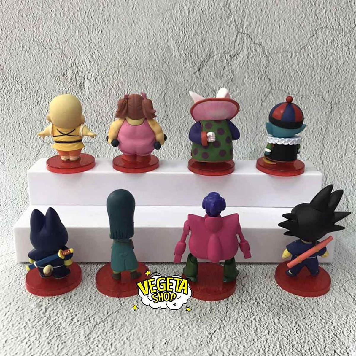 Mô hình Dragon Ball WCF DWC Vol.3 Set 8 mẫu Krillin Fat Lady Boss