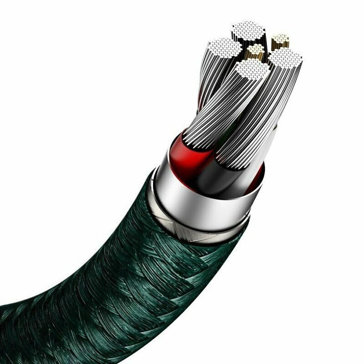 Cáp sạc nhanh, siêu bền Baseus Cafule Metal Series Type C 40W (USB to Type C, Zinc Alloy Material, Super Quick charge)- Hàng chính hãng.