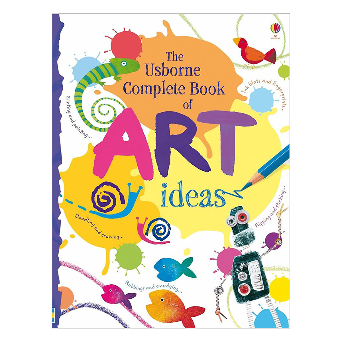 Sách tiếng Anh - Usborne Complete Book of Art Ideas