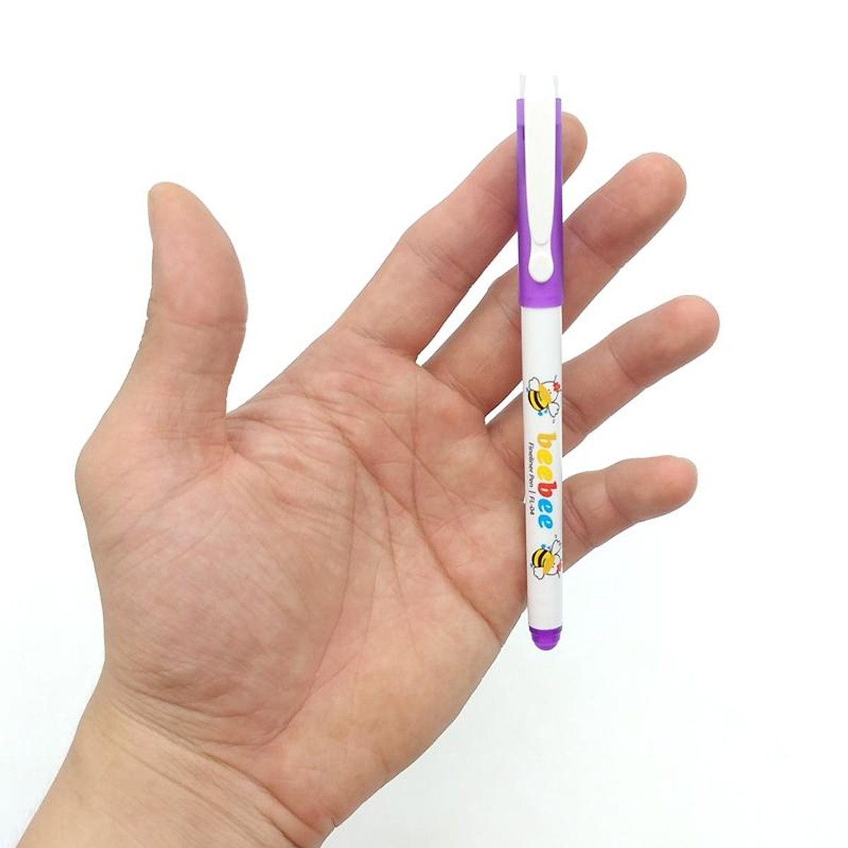 Viết Lông Kim Beebee FL-04 - Màu Tím