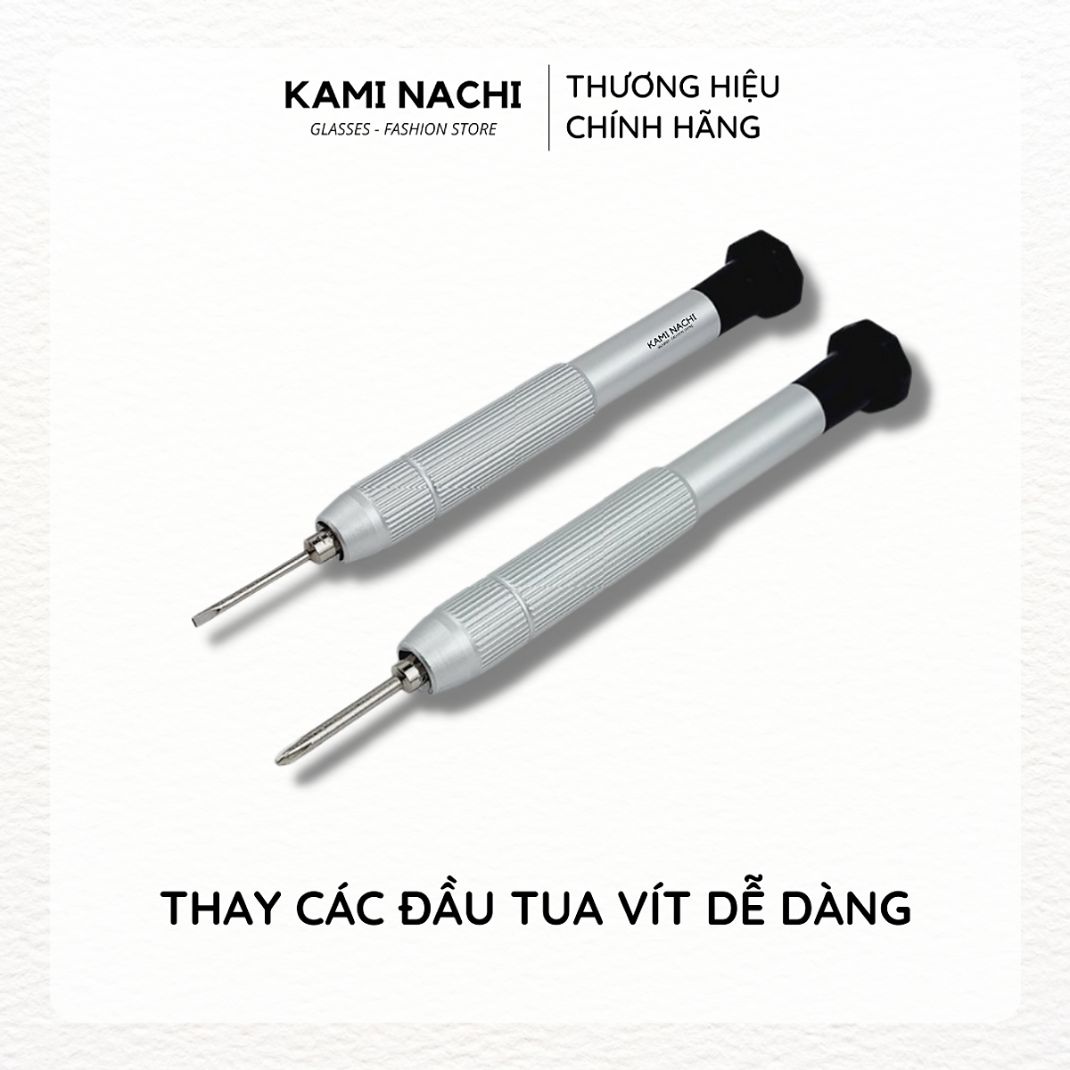Bộ 2 tua vít cao cấp nhiều đầu chuyên dụng KAMI NACHI sửa mắt kính, đồng hồ, phụ kiện