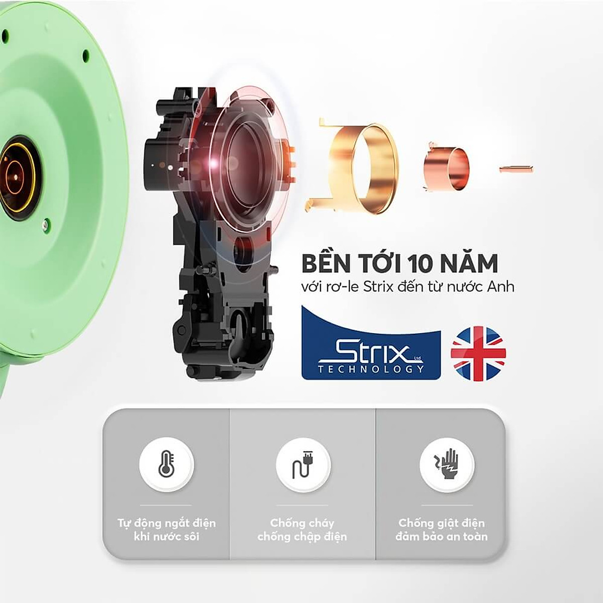 Ấm siêu tốc Elmich KEE 8456 - Hàng chính hãng