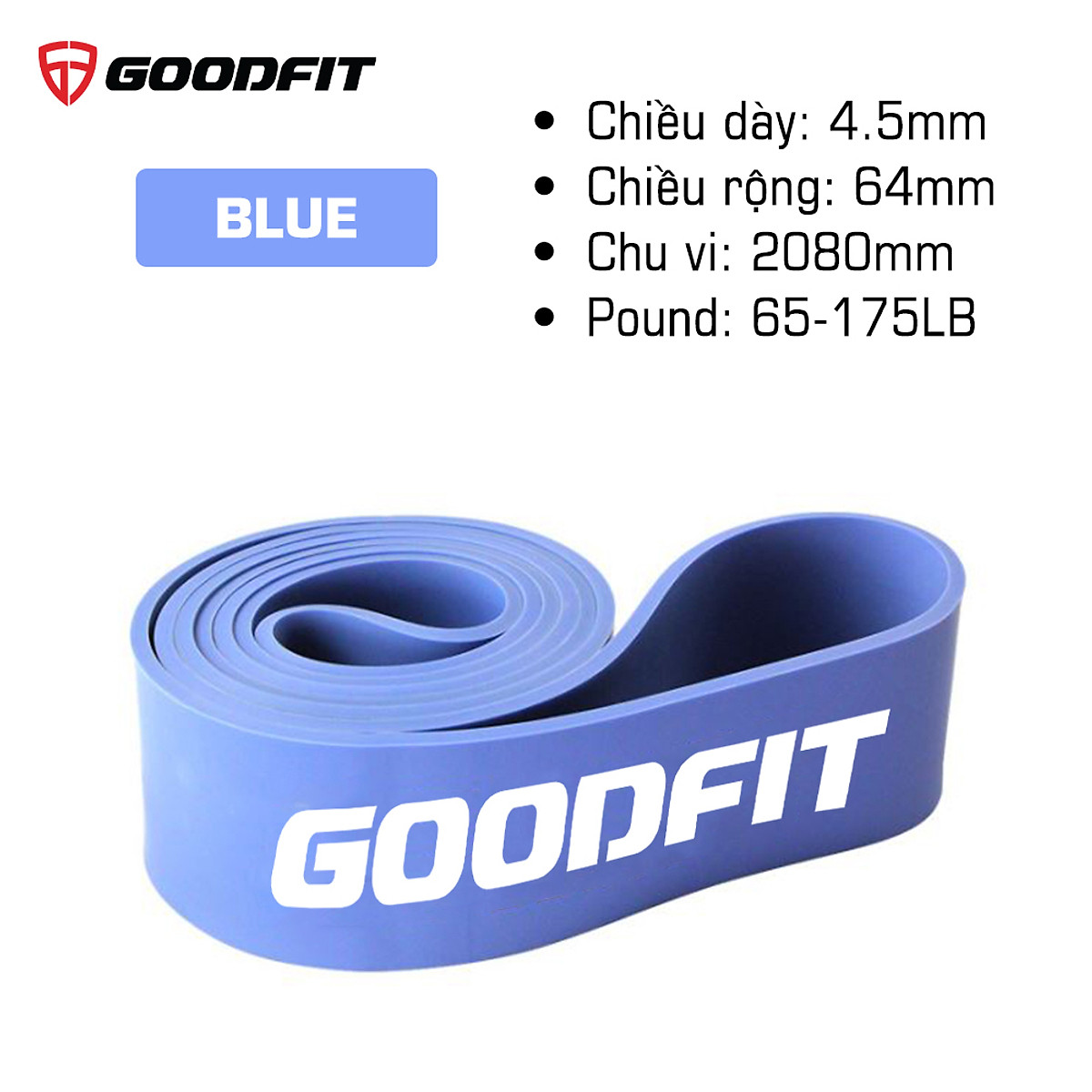 Dây tập gym, tập mông mini band GoodFit GF913MB