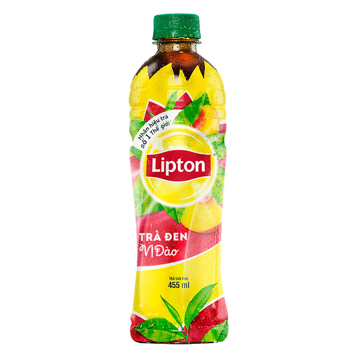Mua Lốc 6 Chai Trà Đen Vị Đào Lipton (6 x 455ml) | Tiki