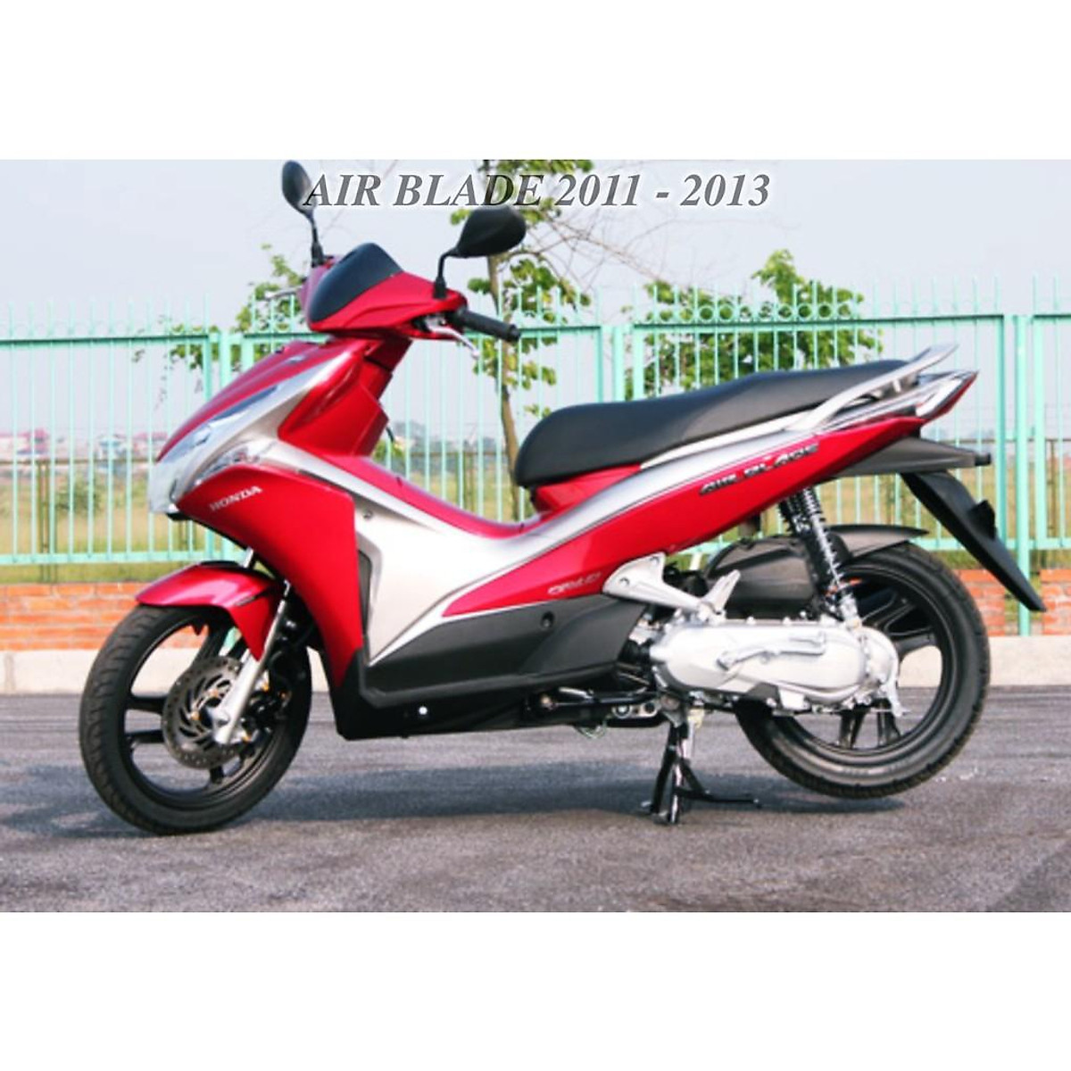 TEM XE AIR BLADE 2011 ĐẸP NHẤT TEM CHẾ XE AB ĐẦU BÒ  TEM TRÙM AIR