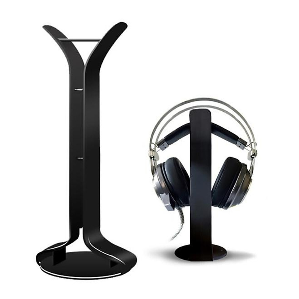 Mua Giá Đỡ Kê Tai Nghe Bằng Nhựa ABS Hình Chữ Y Chắc Chắn, 2 Thanh Kép 