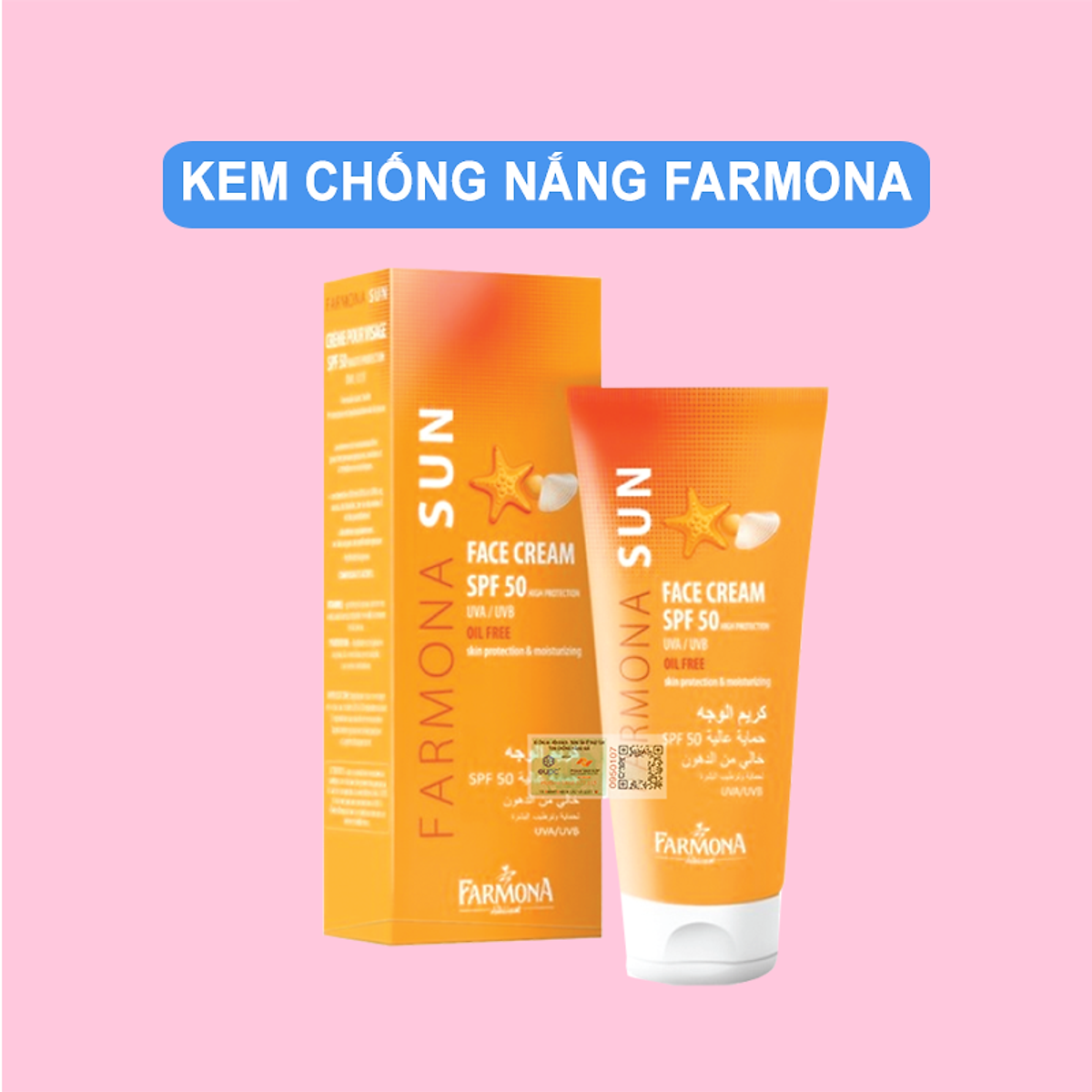 farmona sun face cream spf 50