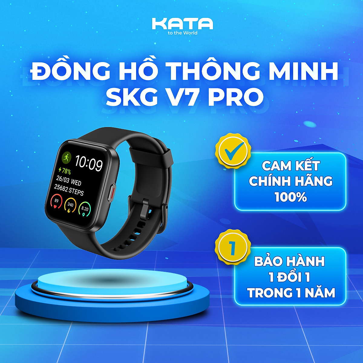 Đồng hồ thông minh SKG V7 Pro hàng chính hãng | KATA Technology