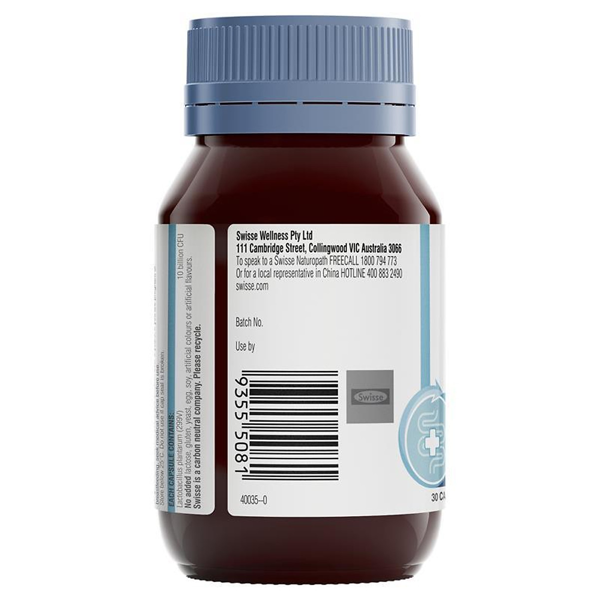 Swisse Ultibiotic Daily IBS Probiotic 30 Capsules - Thực phẩm chức năng sức  khỏe