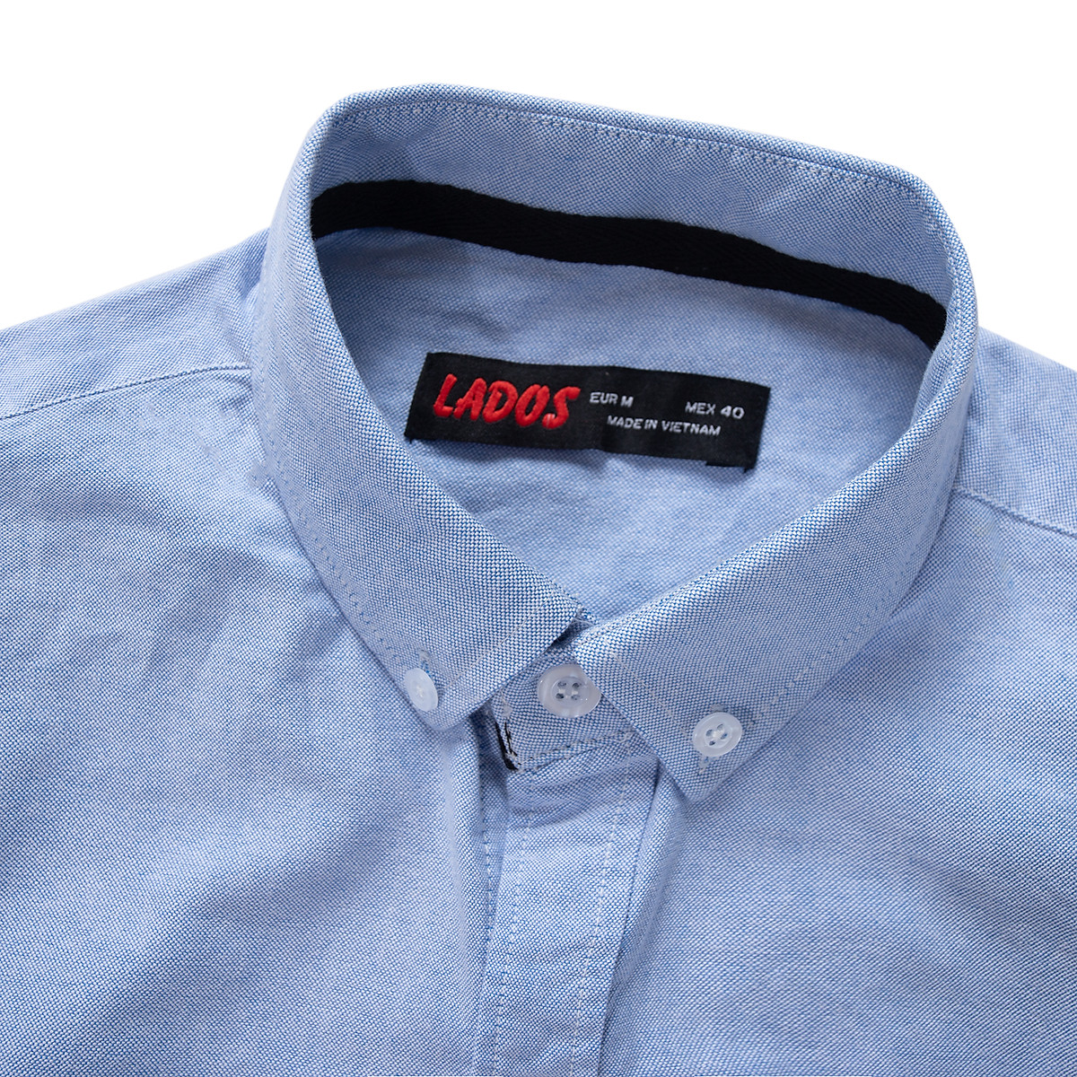 Áo sơ mi nam dài tay có túi LADOS - 8024 chất OXFORD mịn mát form chuẩn Áo Sơ Mi Nam Dài Tay Có Túi Lados - 8024 Chất Oxford Mịn Mát Form Chuẩn