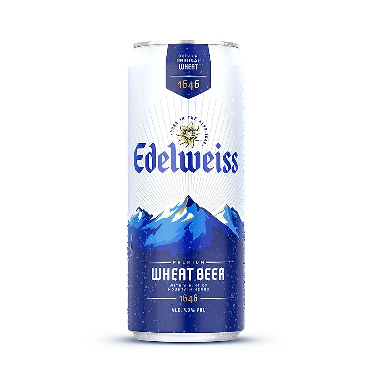 Lốc 4 lon Bia Tuyết - Edelweiss 330ml/lon