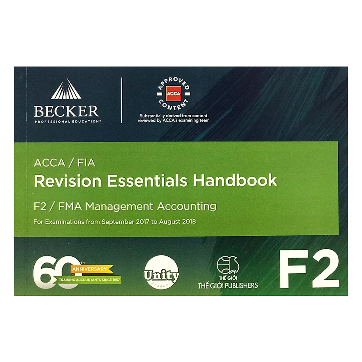 Sách ACCA Revision Essentials Handbook - F2 Management Accounting