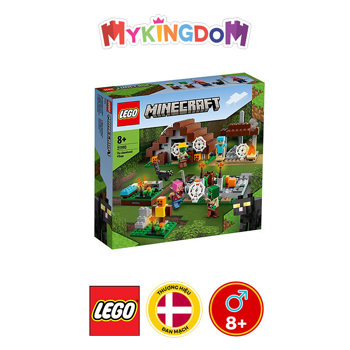 Đồ Chơi LEGO MINECRAFT Ngôi Làng Bỏ Hoang 21190 - Lắp ghép, Xếp hình