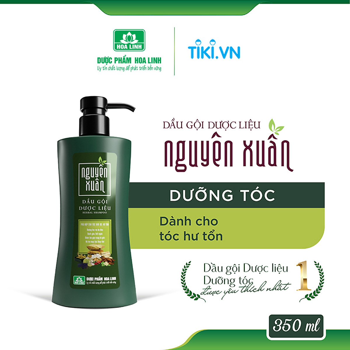 Dầu gội dược liệu Nguyên Xuân