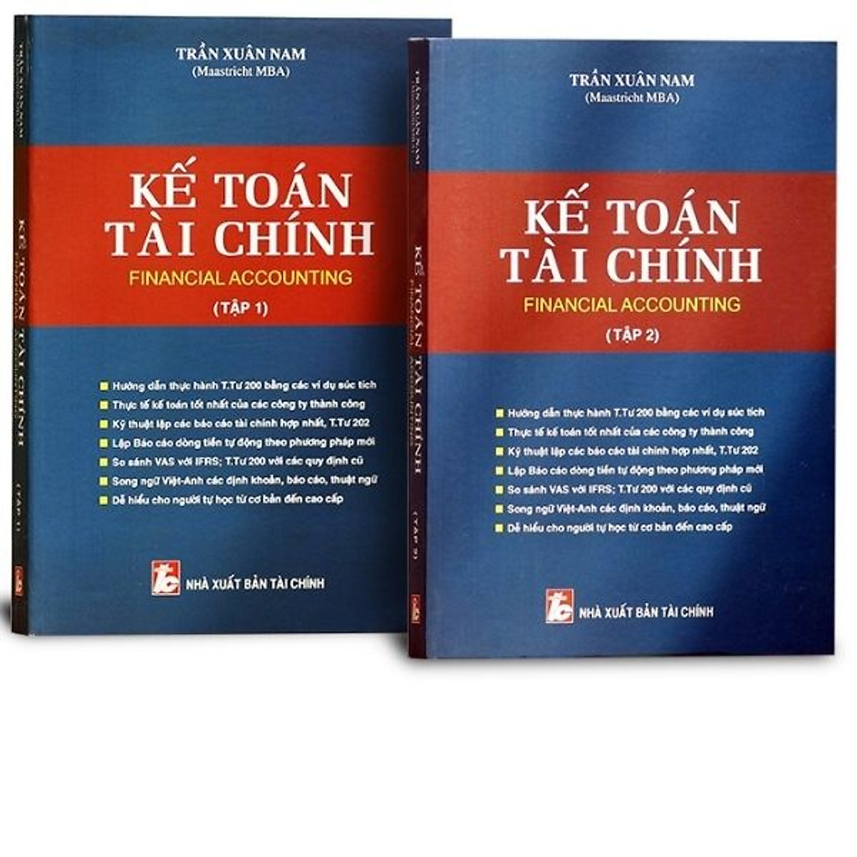 Combo 2 Cuốn: Kế Toán Tài Chính (Tập 1 & 2)