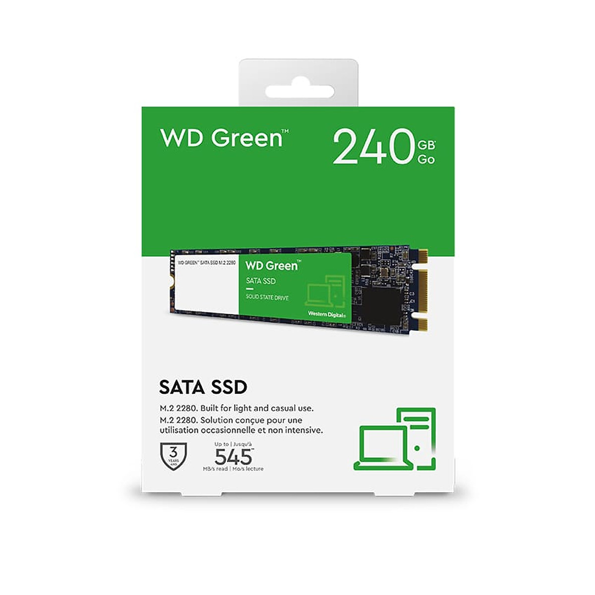 Ổ Cứng SSD WD Green SATA SSD M.2 2280 - Hàng Chính Hãng
