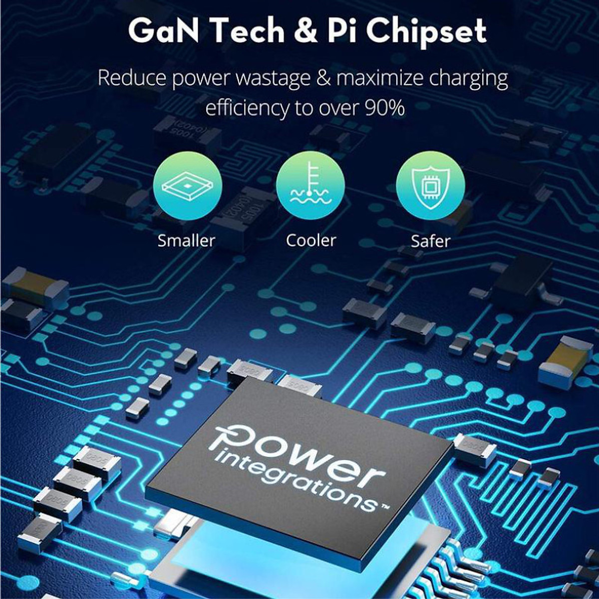 Adapter Sạc 1 Cổng Type-C 30W Công Nghệ GaN Hỗ Trợ Sạc Nhanh PD Power Delivery RAVPower RP-PC120 Với Đầu AC Gập - Hàng Chính Hãng