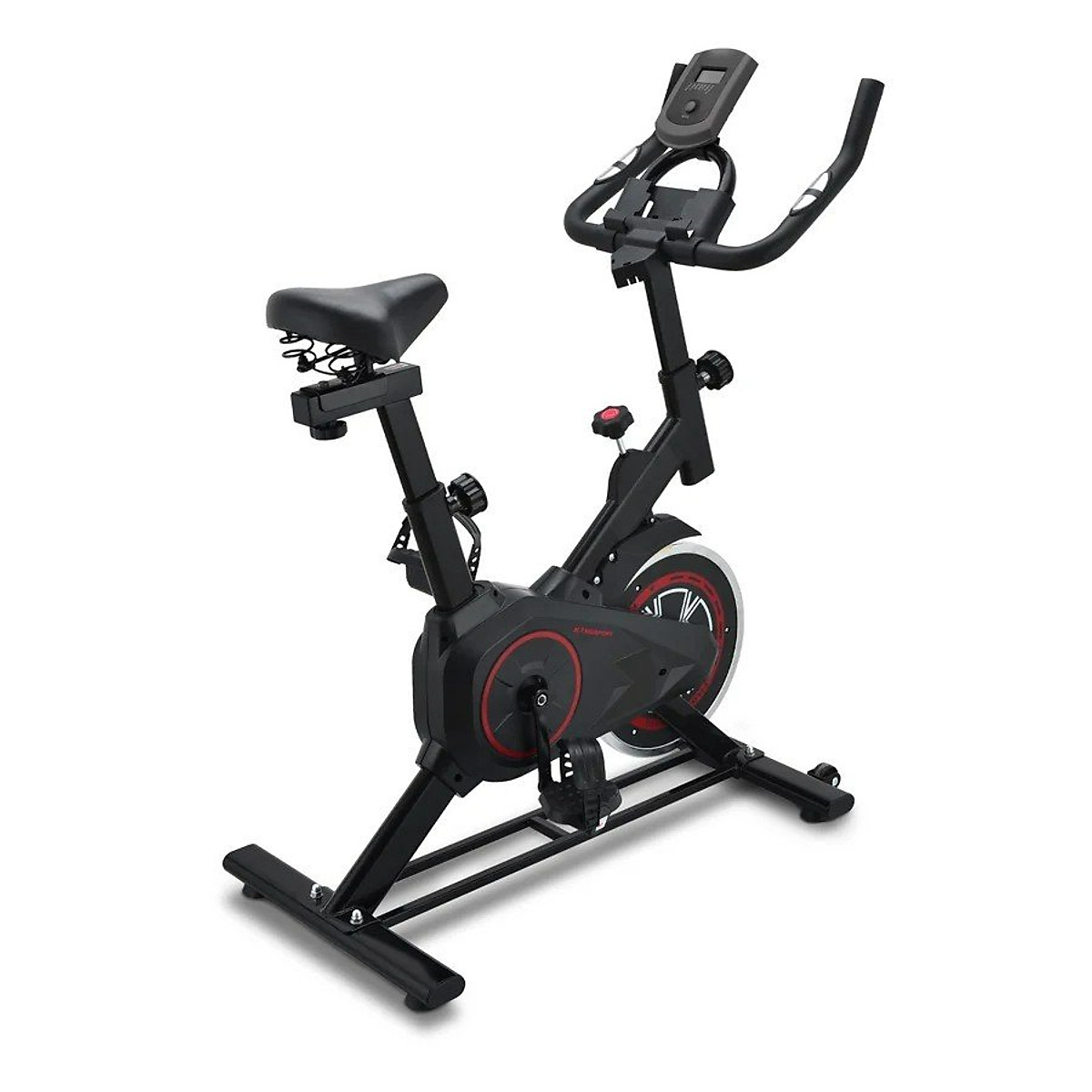 Xe đạp tập KINGSPORT KS-106 khung, khung sườn chắc chắn, tích hợp đồng hồ đo lường chỉ số, cân nặng phù hợp từ dưới 70kg