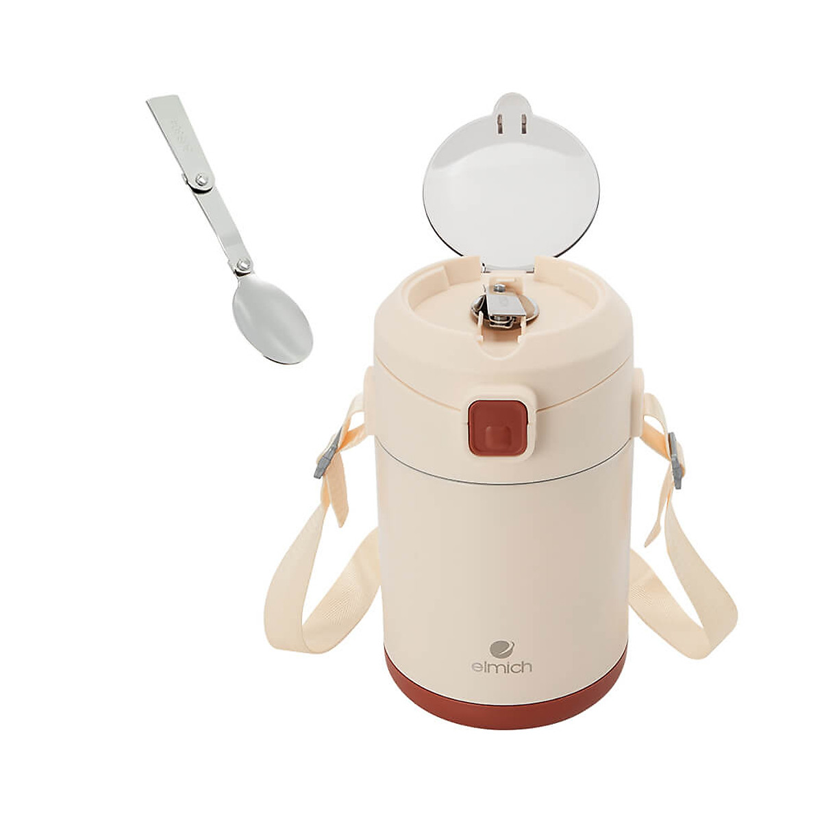 Hộp cơm giữ nhiệt inox 304 Elmich dung tích 1.6L EL8344 - Hàng Chính Hãng