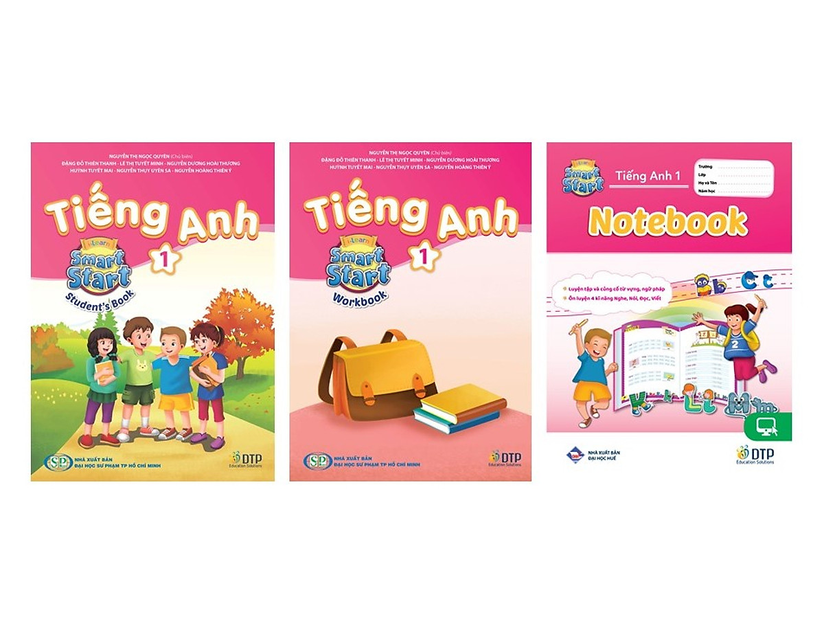 Tiếng Anh 1 i-Learn Smart Start pack 1 (SB, WB, NB)