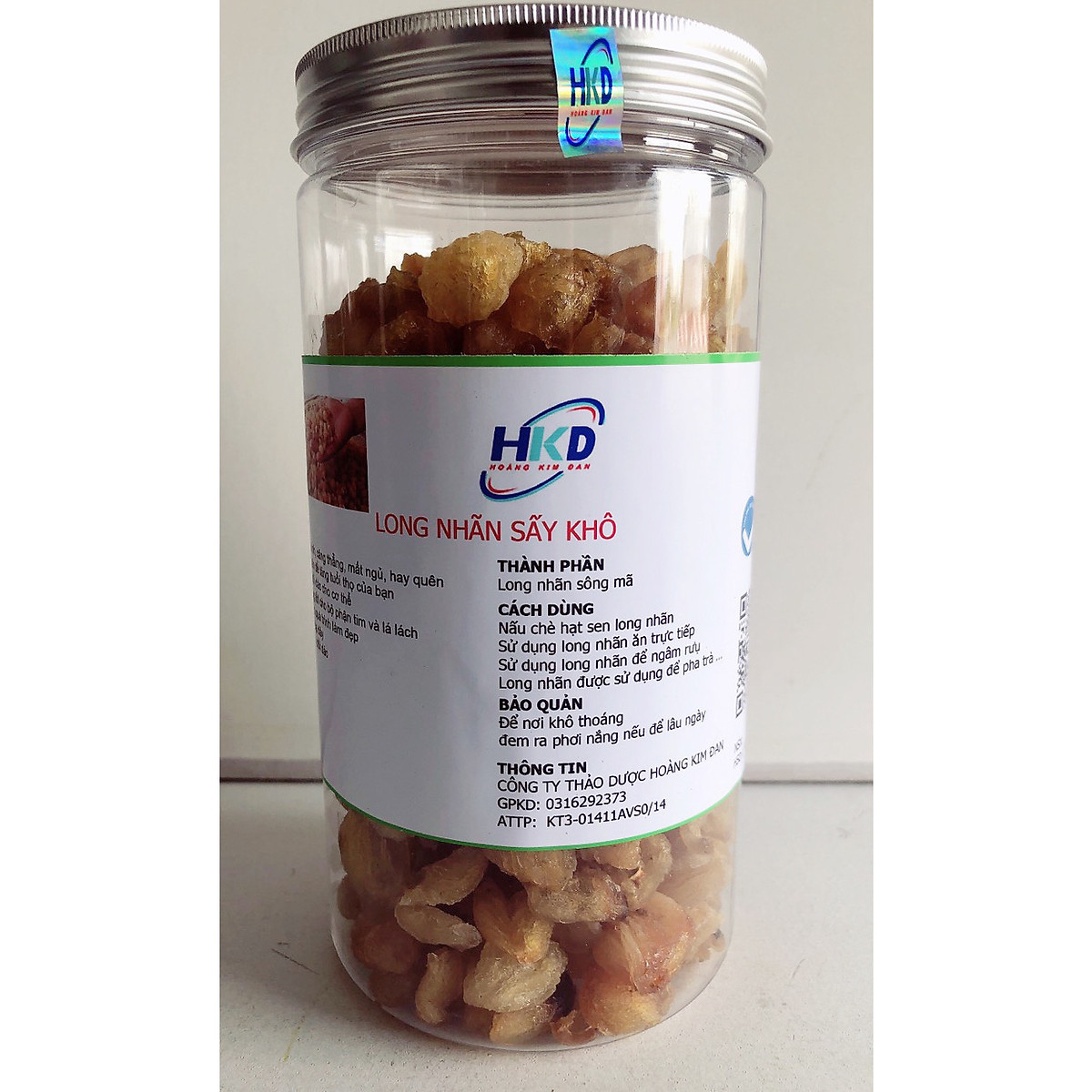 Quả long nhãn - Nhãn nhục sông mã (200gr) - Hạt, củ, quả khô