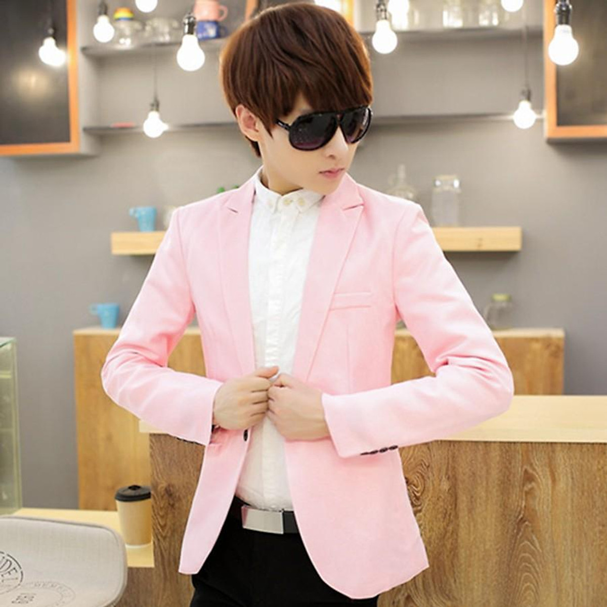 ÁO VEST AV102HỒNG