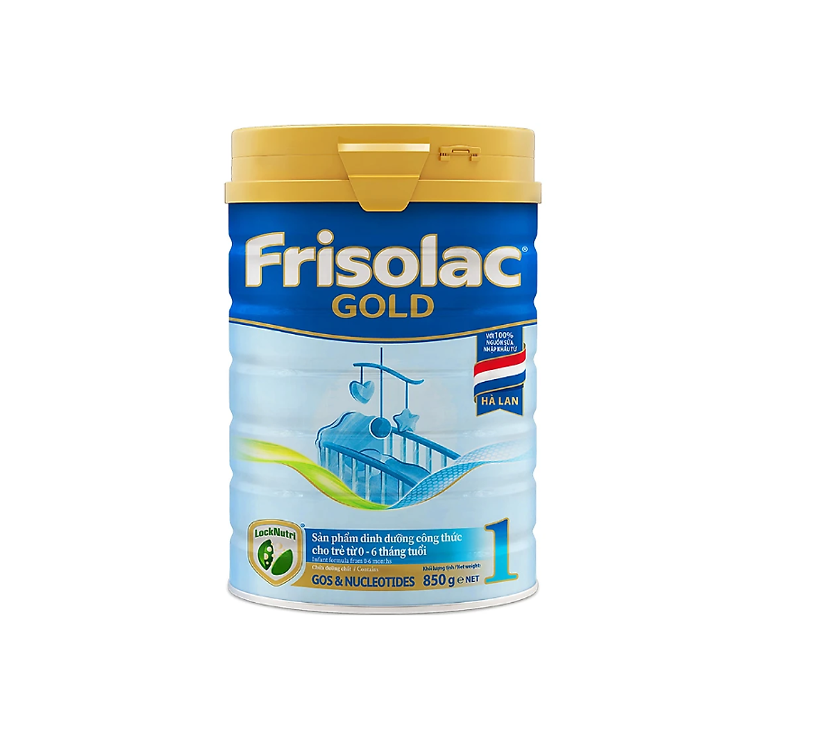 Combo 6 sữa Bột Frisolac Gold 1 850g Dành Cho Trẻ Từ 0 - 6 Tháng Tuổi